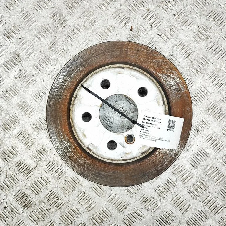 Rear brake disc 6891085