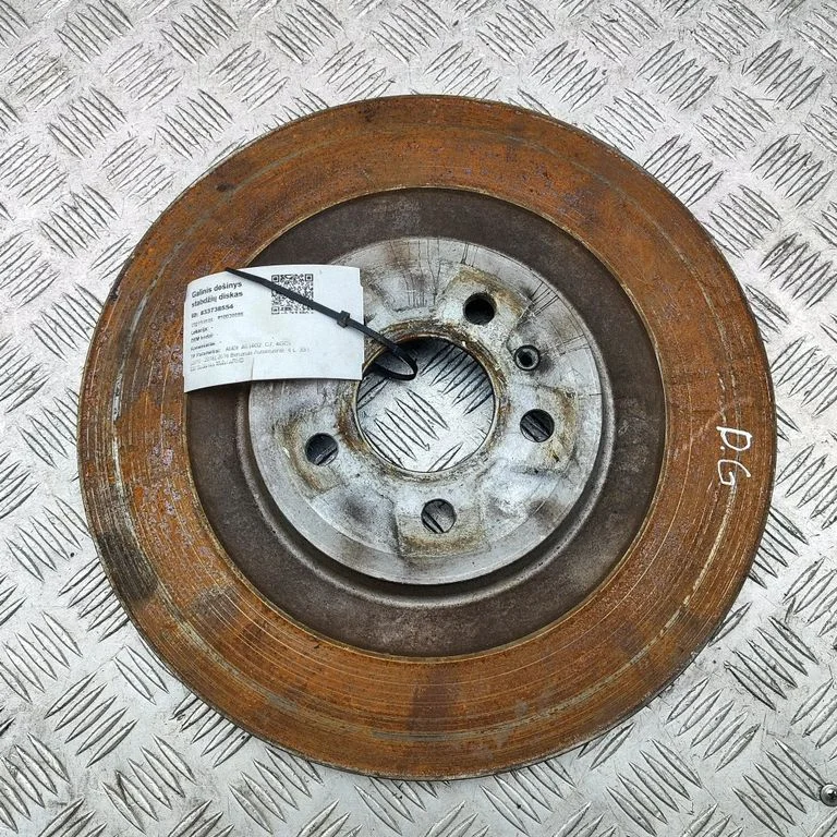 Rear brake disc 4H0615601L