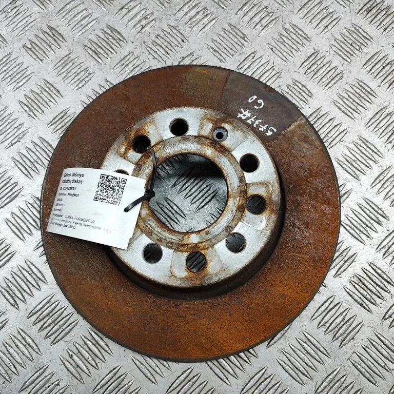 Aizmugurējais bremžu disks 5Q0615601D