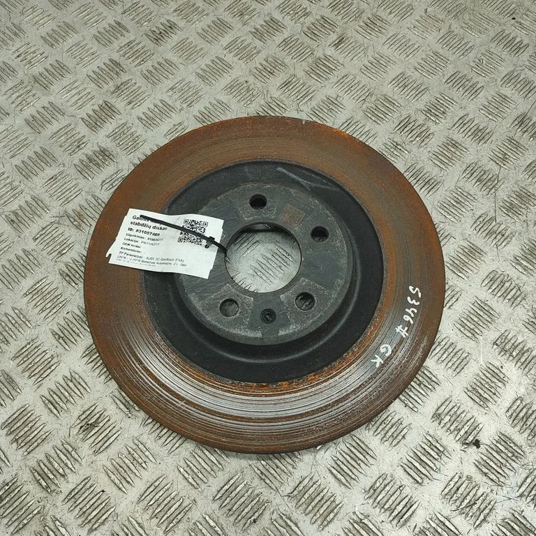 Aizmugurējais bremžu disks 8W0615601E