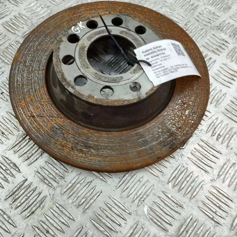 Rear brake disc 5Q0615601G