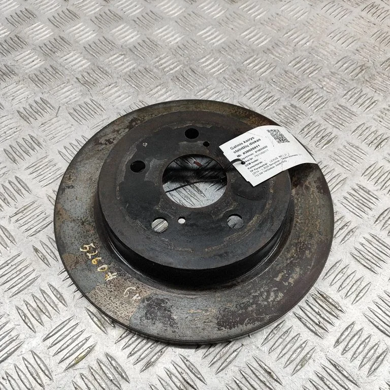 Rear brake disc – left