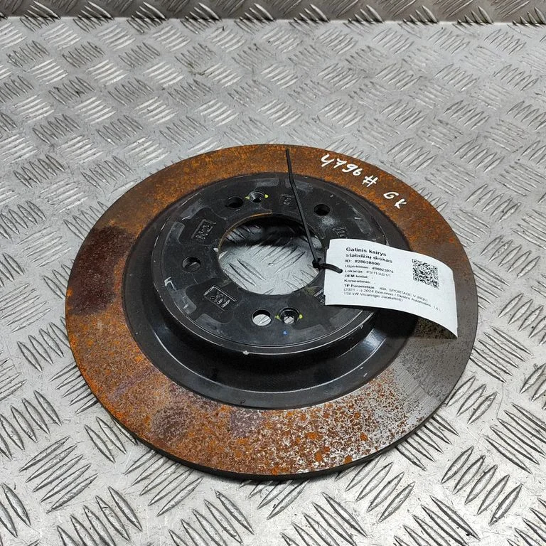 Tarcza hamulcowa tylna 58411N7000