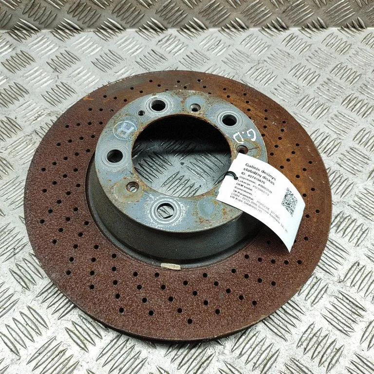 Aizmugurējais bremžu disks 99635240600