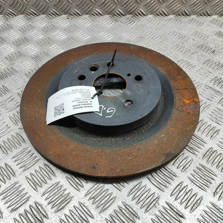 Aizmugurējais bremžu disks 424310E100