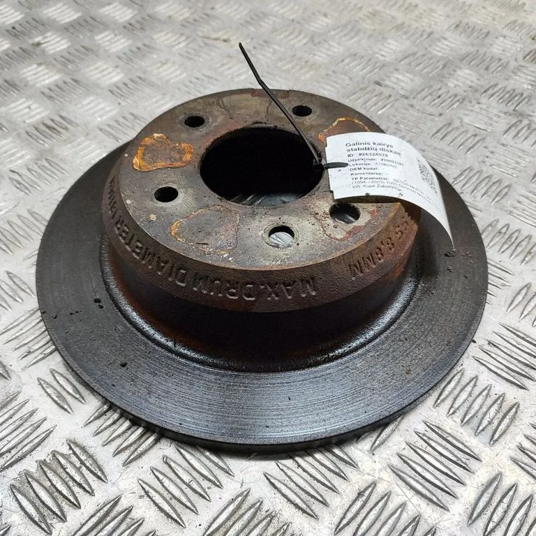 Rear brake disc 2885906