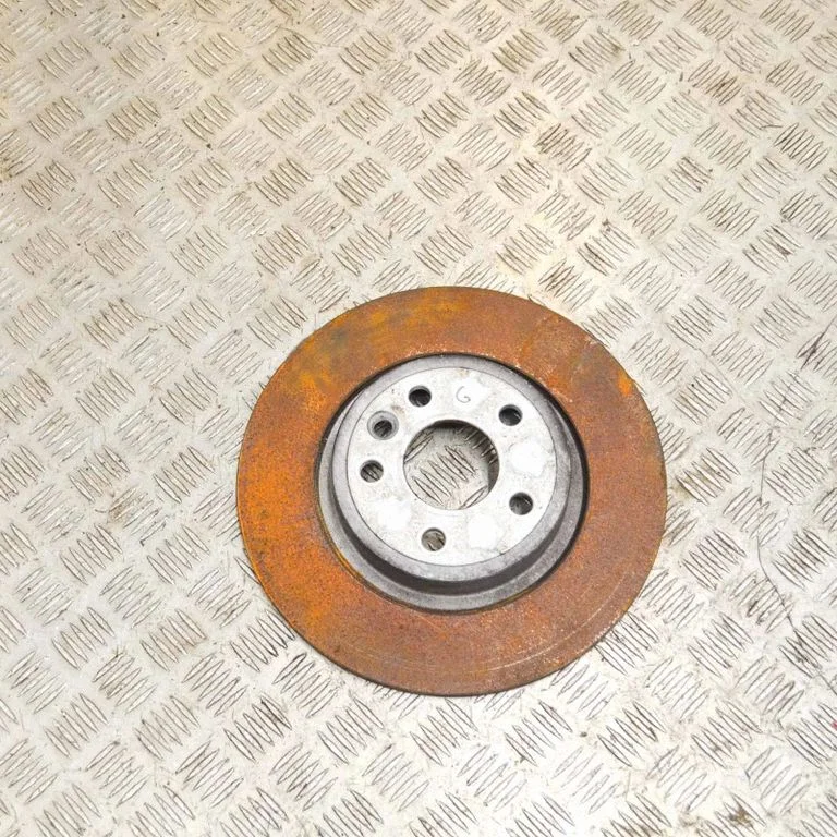 Aizmugurējais bremžu disks – kreisā