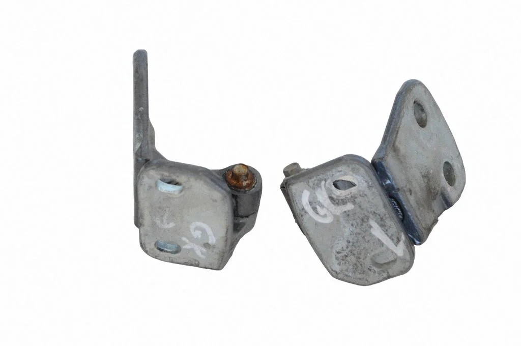 Rear door lower hinge – left