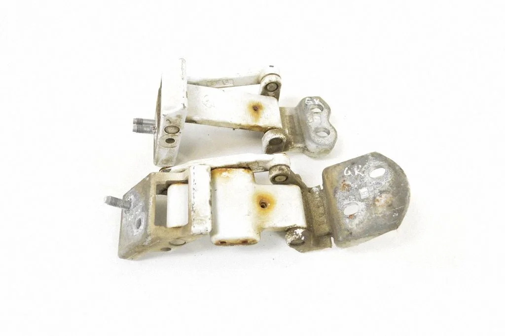 Rear door lower hinge – left