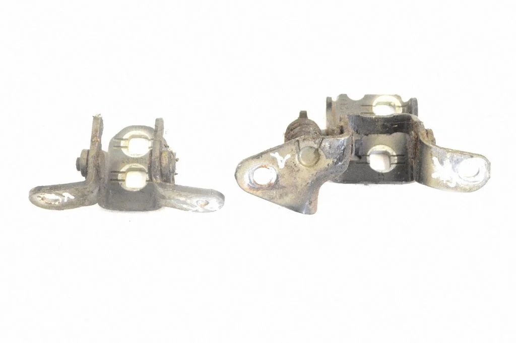 Rear door lower hinge – left