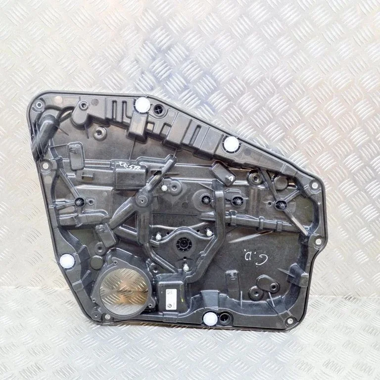 Rear window lifting mechanism without motor 7393460
