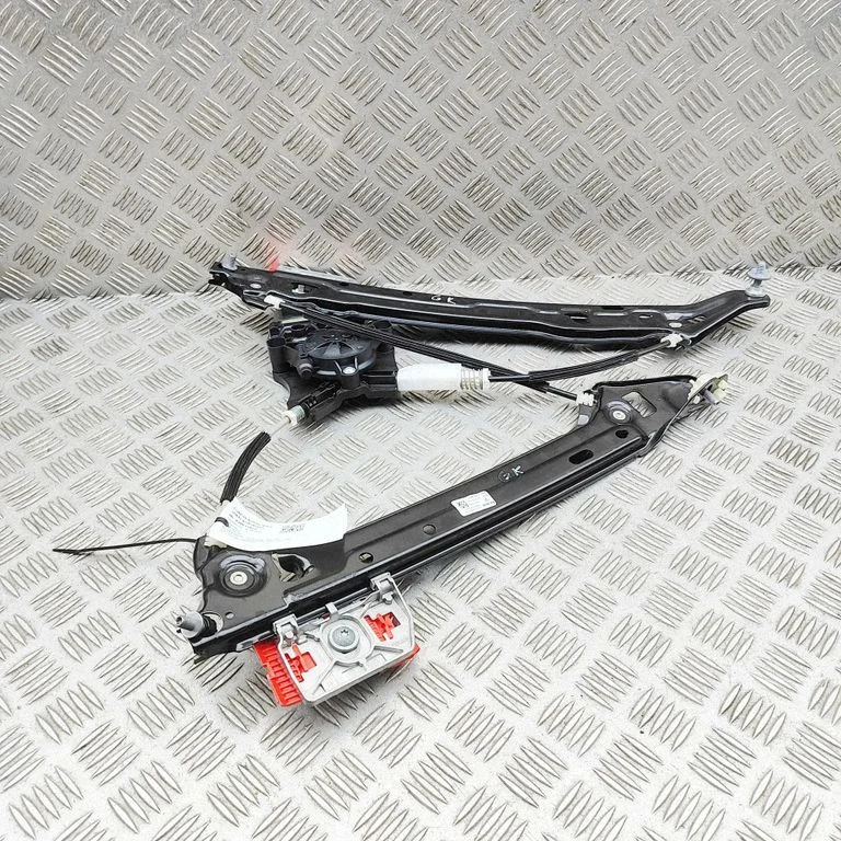 Rear door window regulator with motor 8W0959802