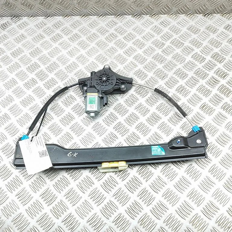 Rear door window regulator with motor 11197295