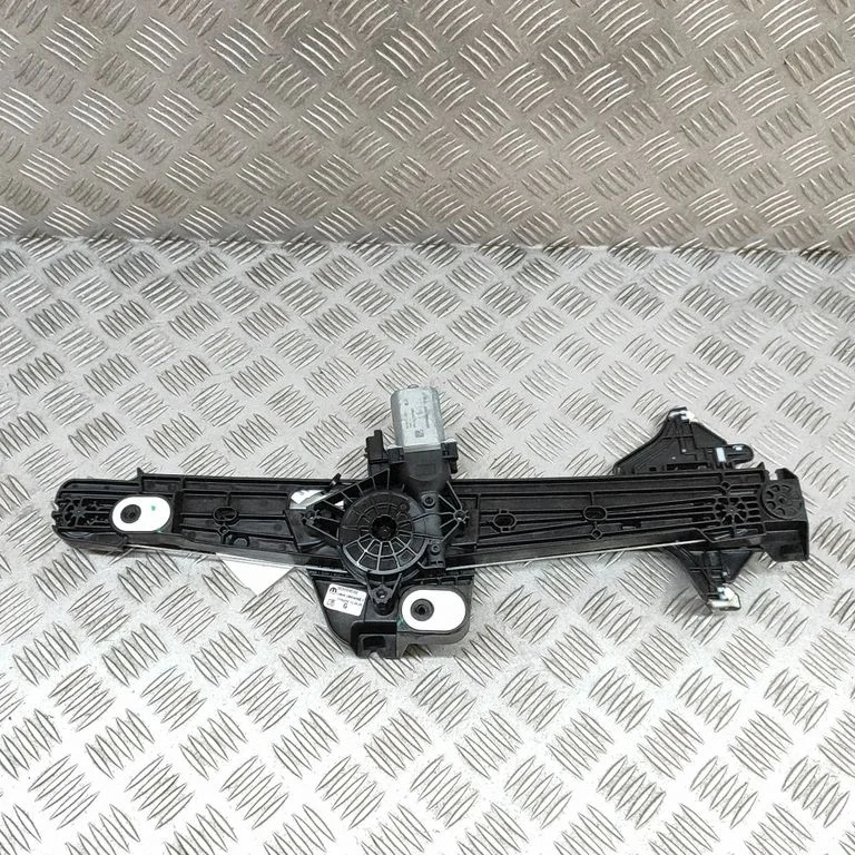 Rear door window regulator with motor 9858286980