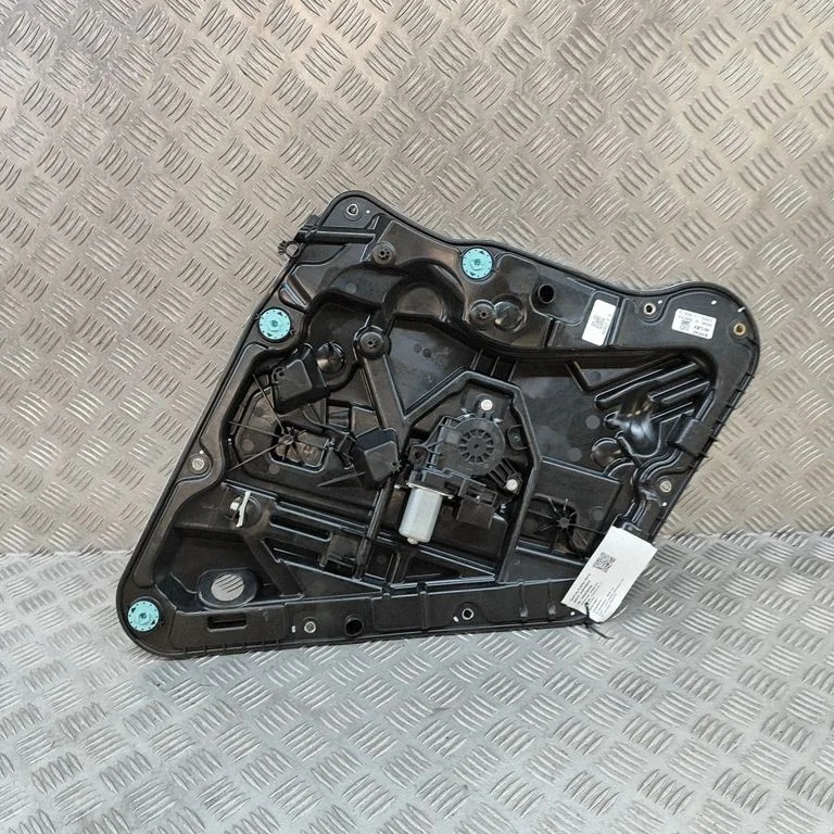 Rear door window regulator with motor 5A75081