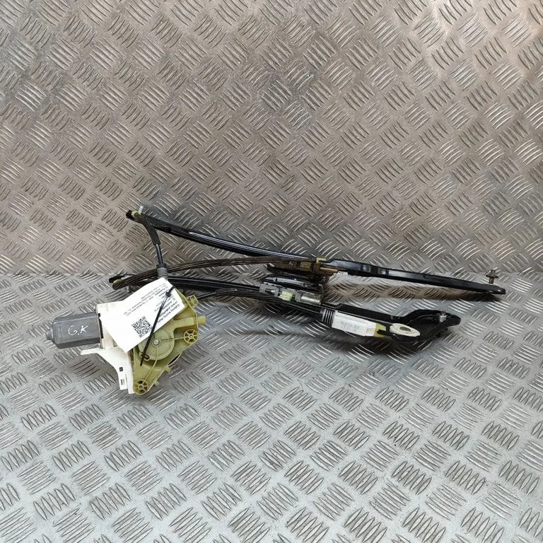 Rear door window regulator with motor 8K0959802B