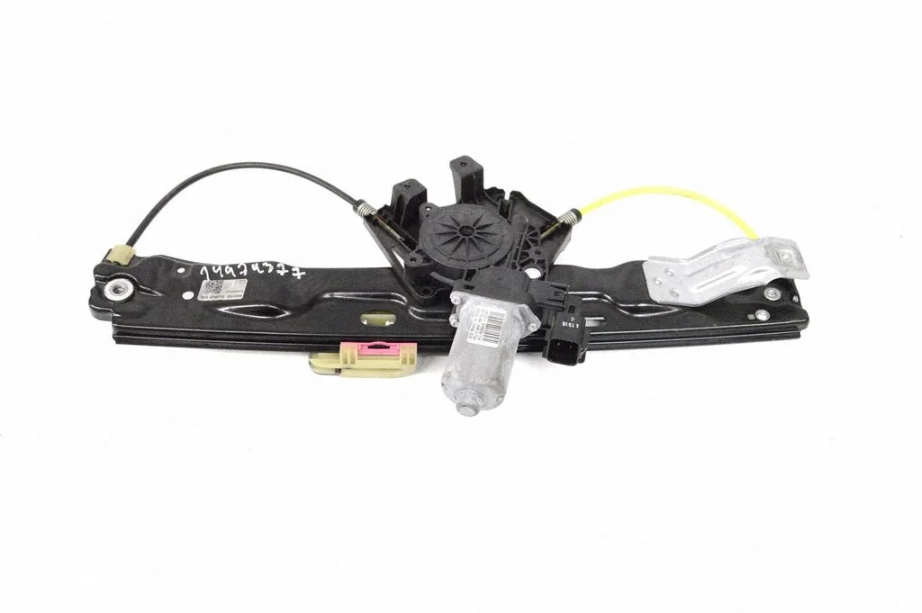 Rear door window regulator with motor BJ3227001AE