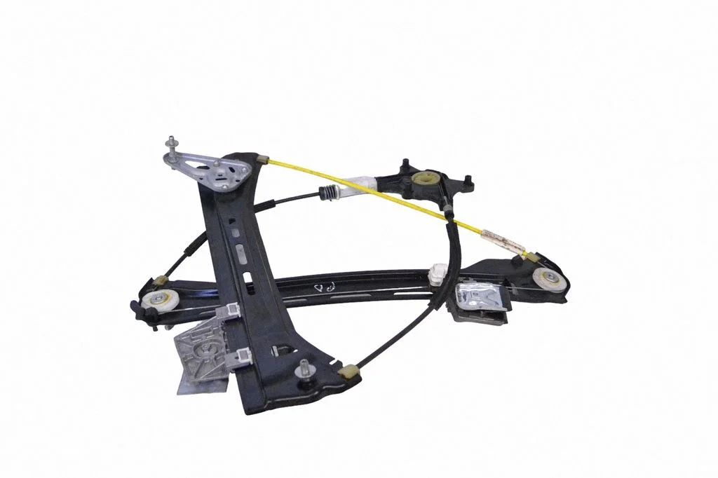 Front door window regulator with motor 918240101