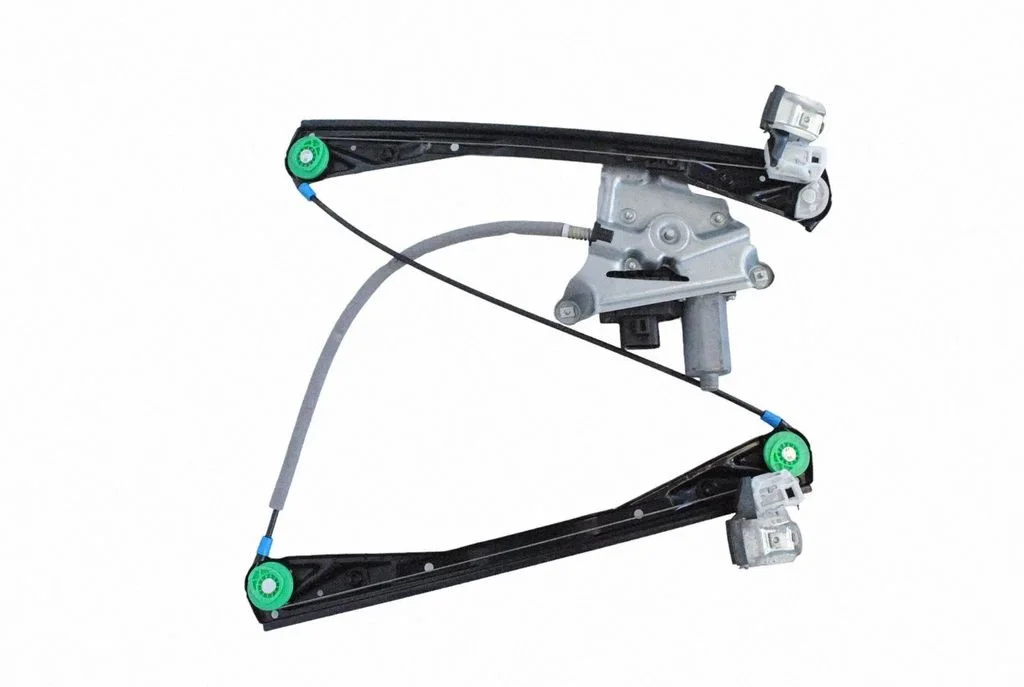 Front door window regulator with motor 0130821485