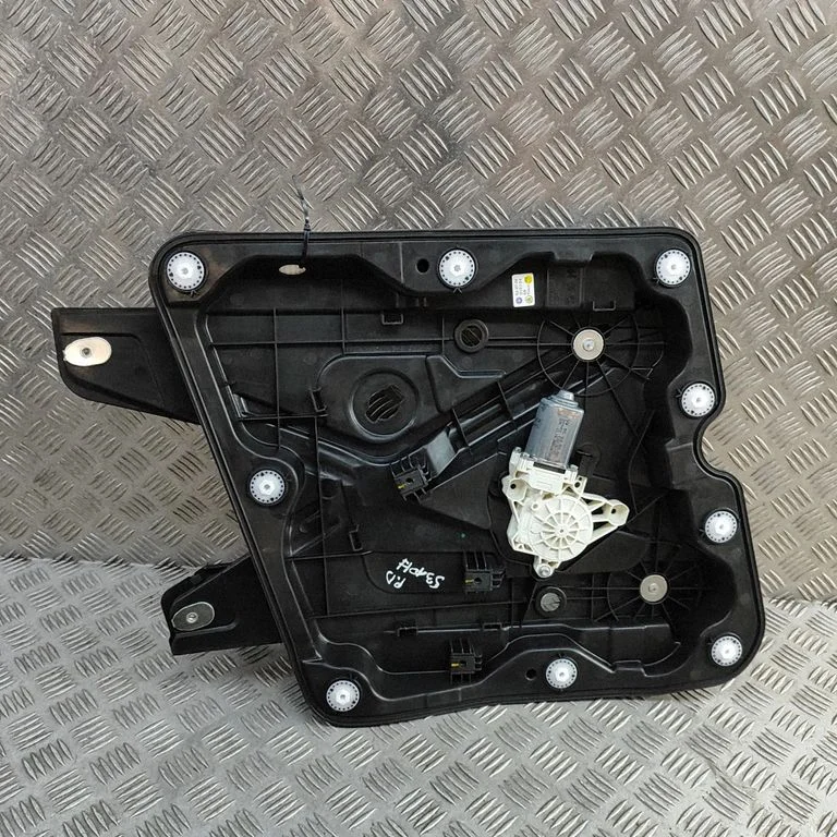 Front door window regulator with motor 4K0959802