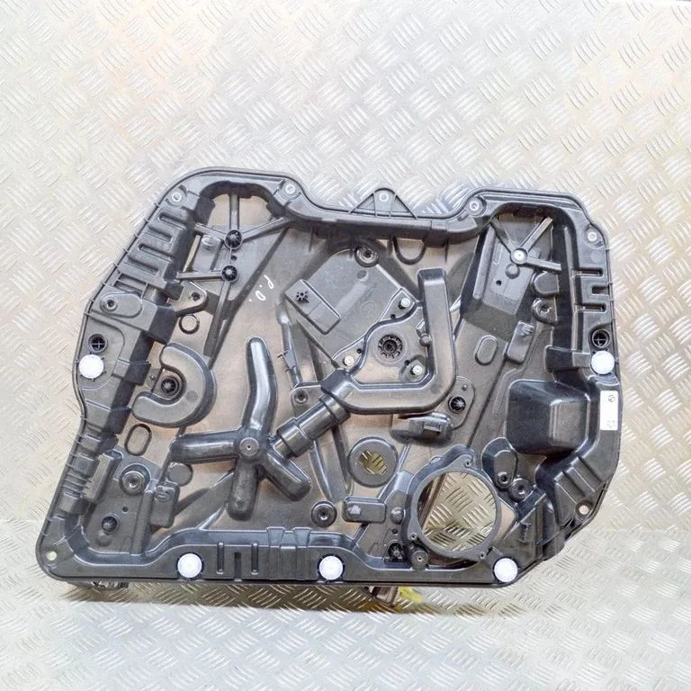 Front door window regulator with motor 7393458