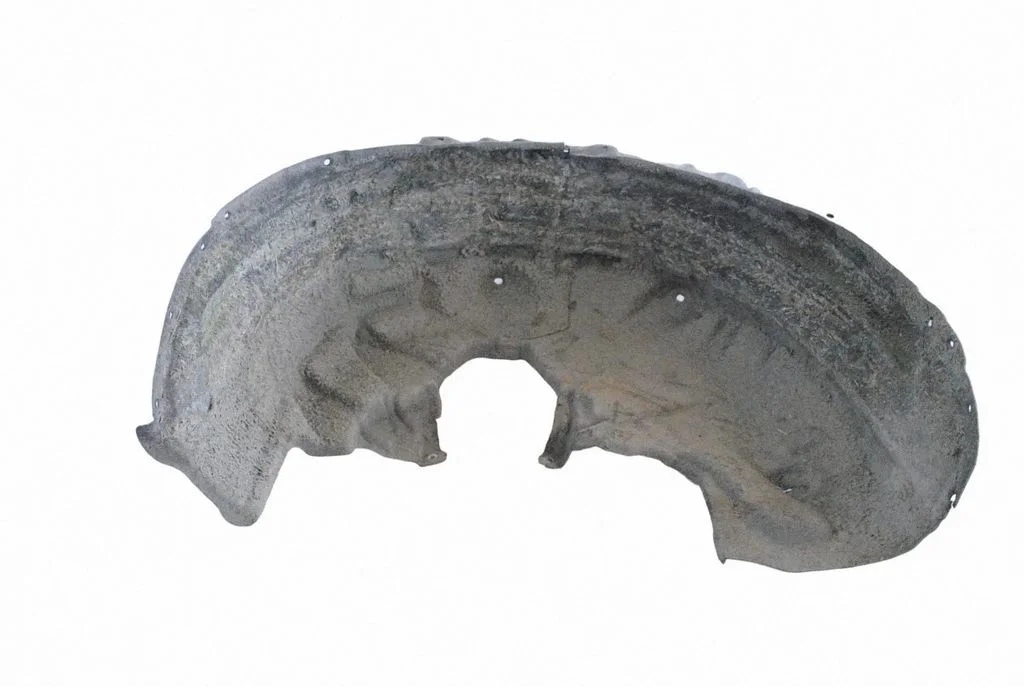 Rear arch fender liner splash guards – right