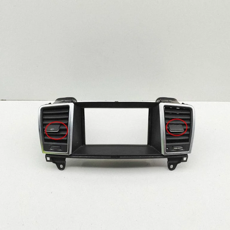 Dashboard air vent grill cover trim A1668300654