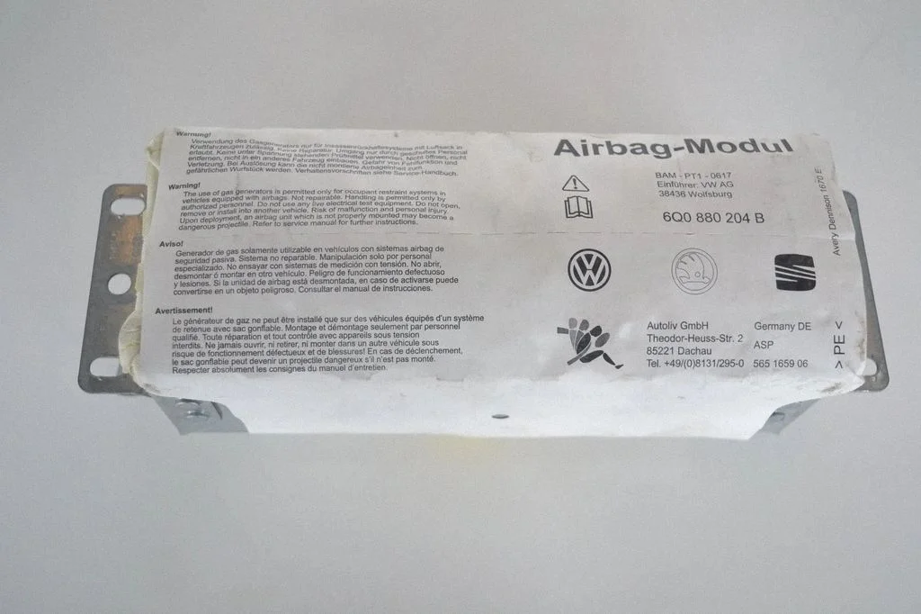 Pasažiera drošības spilvens – Volkswagen Caddy (2004-2010)