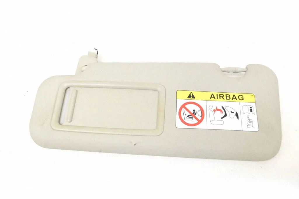 Sun visor – left