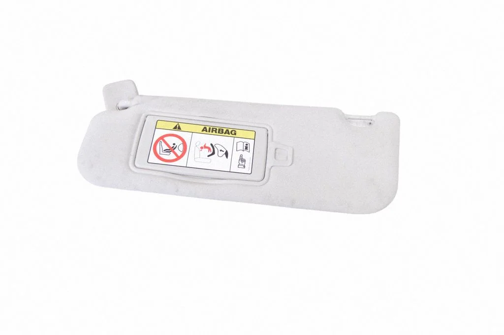 Sun visor – left