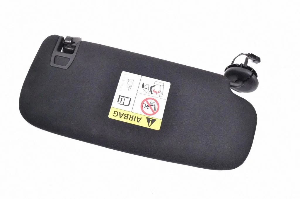 Sun visor – left