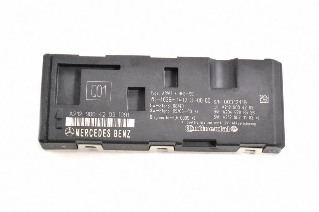 Bagāžnieka vāka vadības bloks A2129021102
