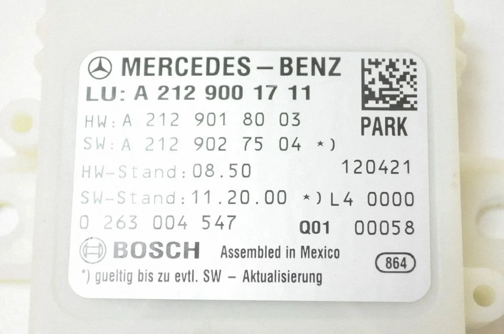 Parkošanās (PDC) sensoru vadības bloks A2129001711