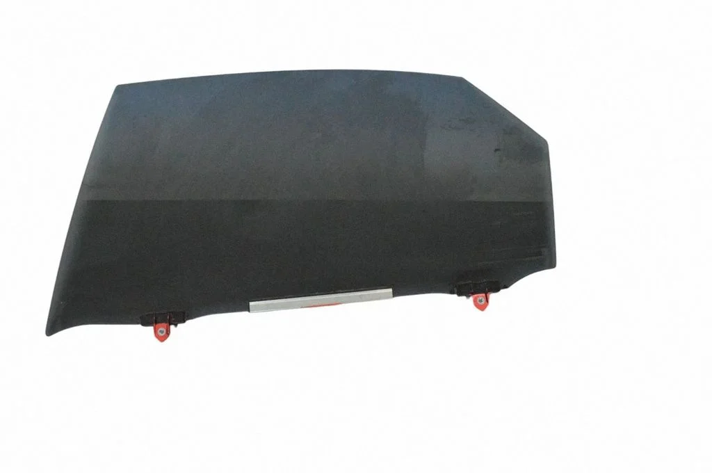 Rear door window glass – left