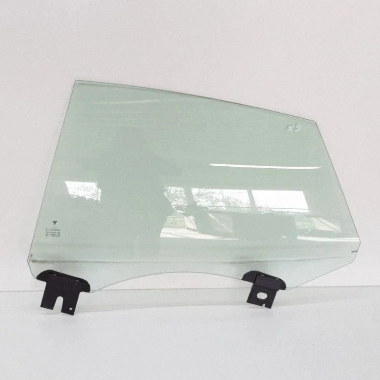 Rear door window glass – left