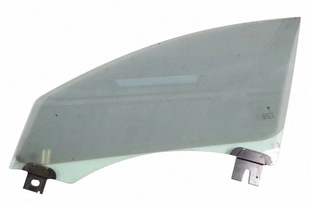 Front door window glass four-door – front left