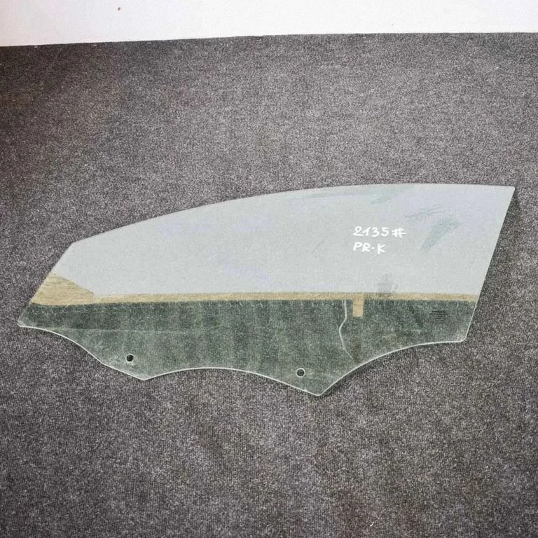Front door window glass four-door – front left