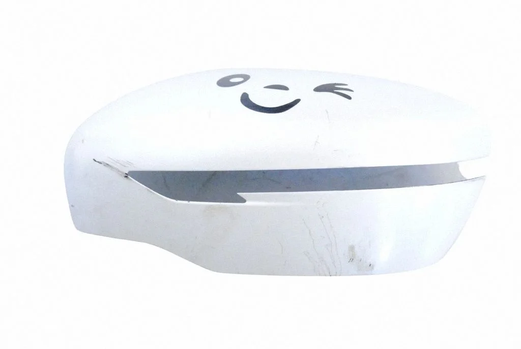 Plastic wing mirror trim cover 96374BV81BS