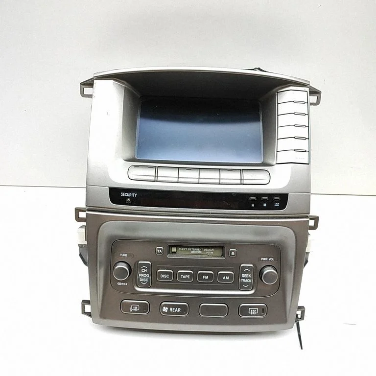 Raadio / CD/DVD-mängija / navigatsioon – Toyota Land Cruiser (J100) (1998-2007)