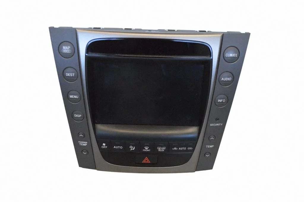 Radio/CD/DVD/GPS head unit – Lexus GS 300 350 430 450H (2005-2012)