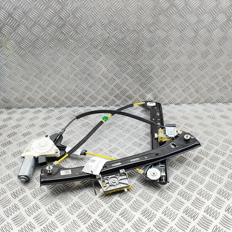 Front door window regulator with motor A0009066206