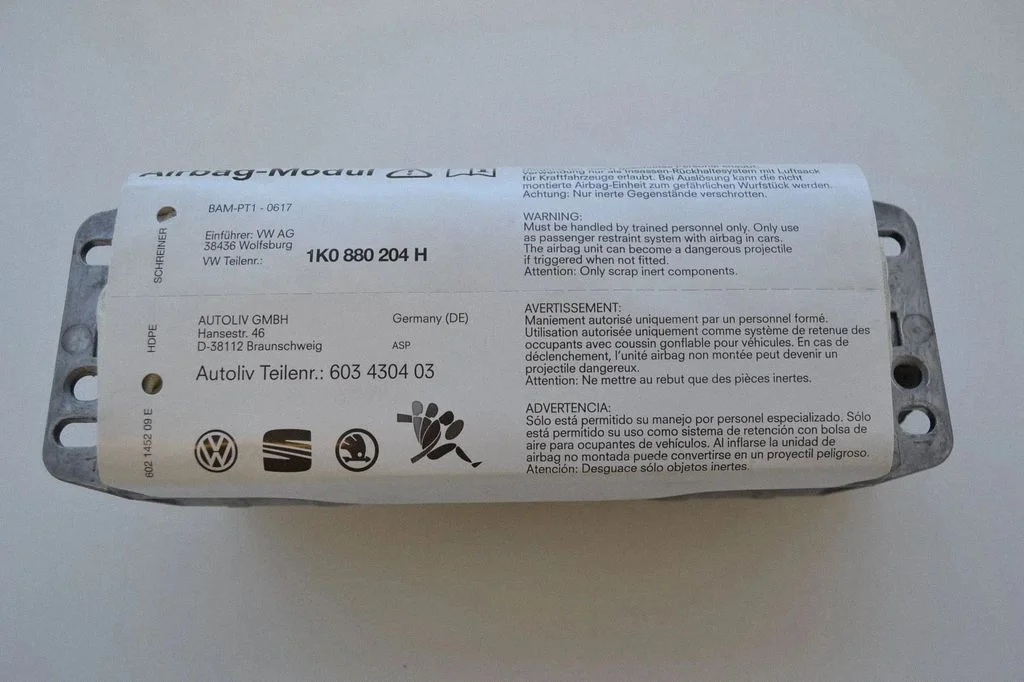 Kõrvalistuja turvapadi – Skoda Octavia Mk2 (1Z) (2004-2013)