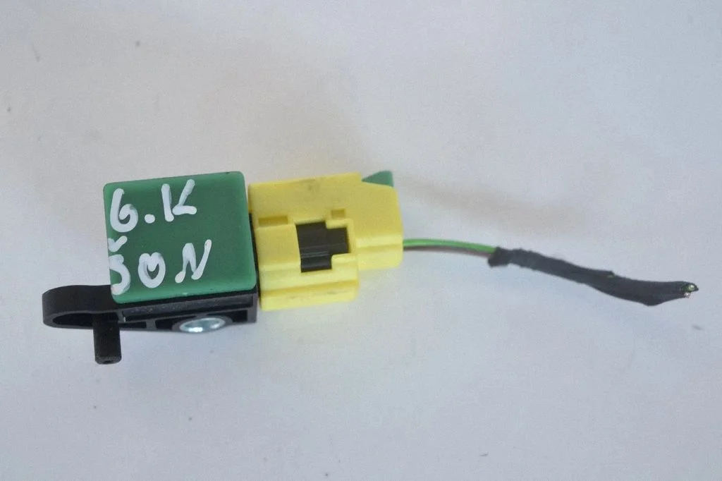 Airbag deployment crash/impact sensor – rear left