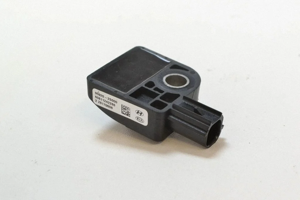 Airbag deployment crash/impact sensor