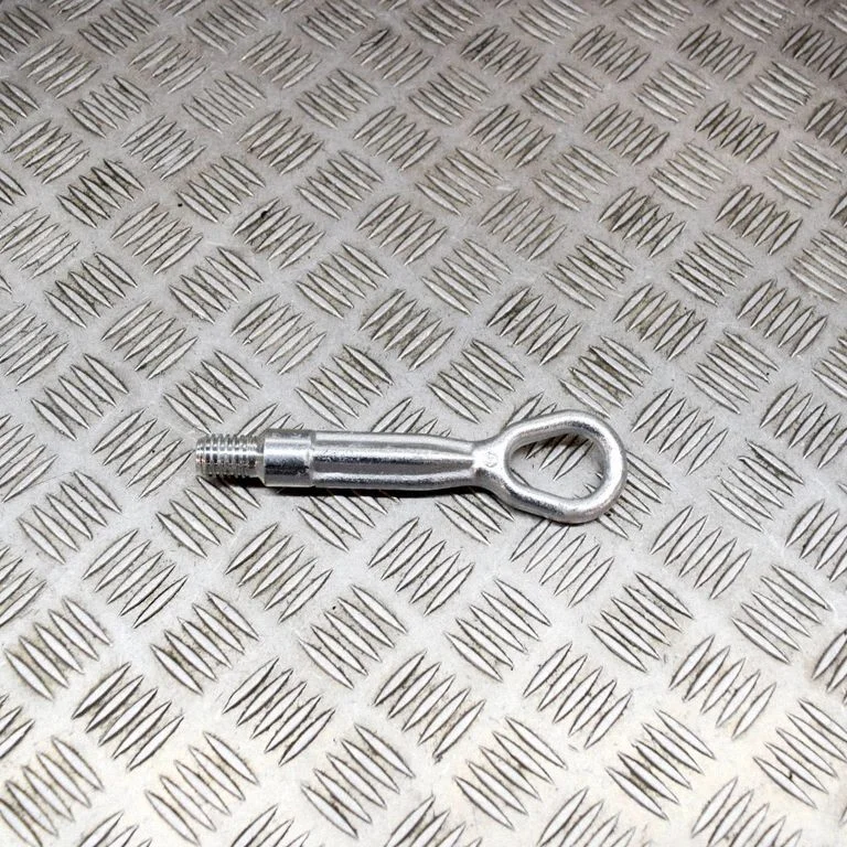 Towing hook eye