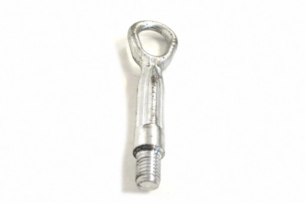 Towing hook eye