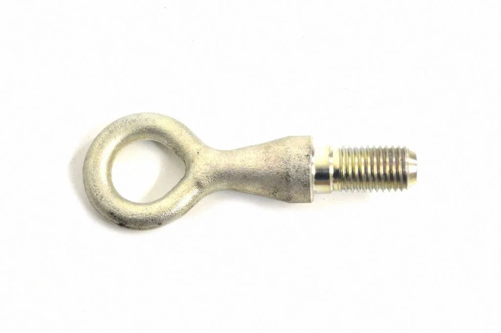 Towing hook eye