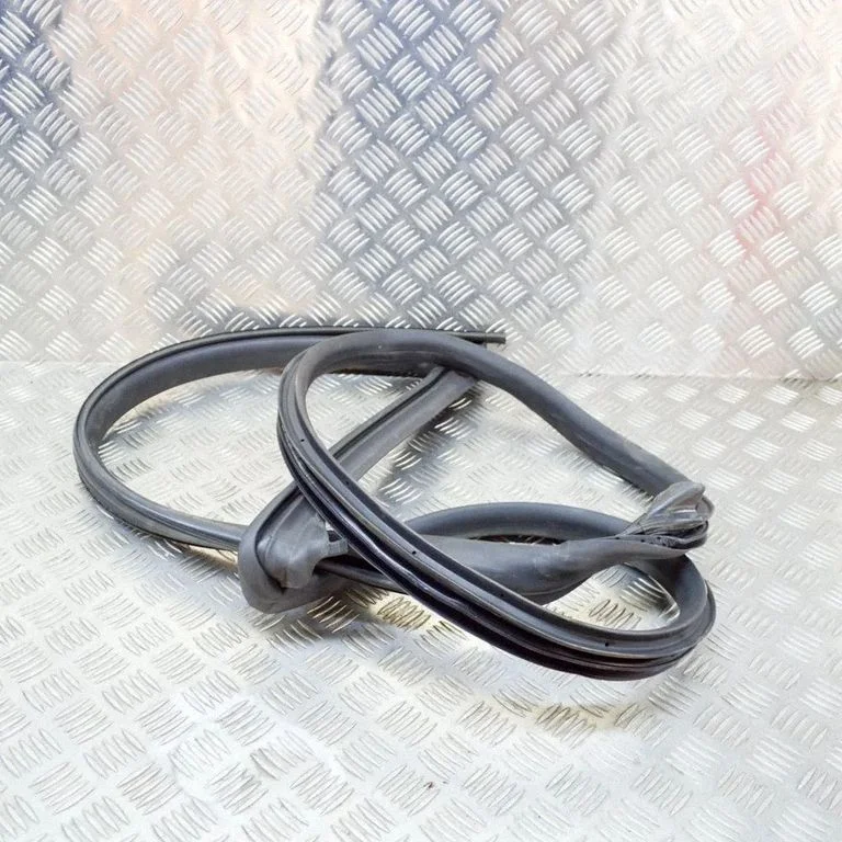Rubber seal front coupe door – left