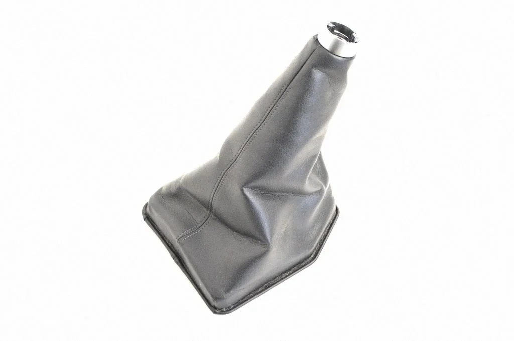 Gear lever shifter trim leather/knob