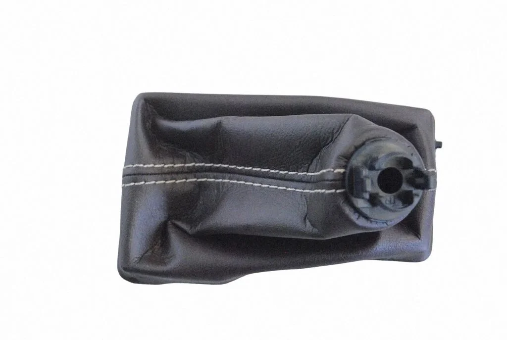 Gear lever shifter trim leather/knob